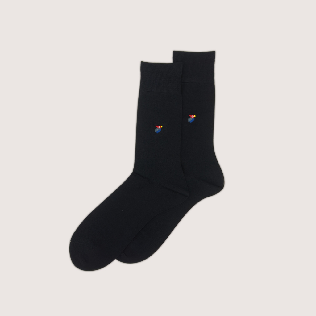 ถุงเท้าธุรกิจทอลายสัตว์ | Carson Men | เนื้อผ้า : cotton | BC71557
