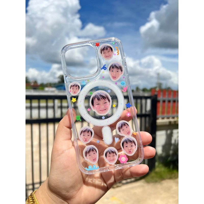 เคสใส เคสใส่รูปงานเรซิ่น ใส่รูปตัวเองดารา