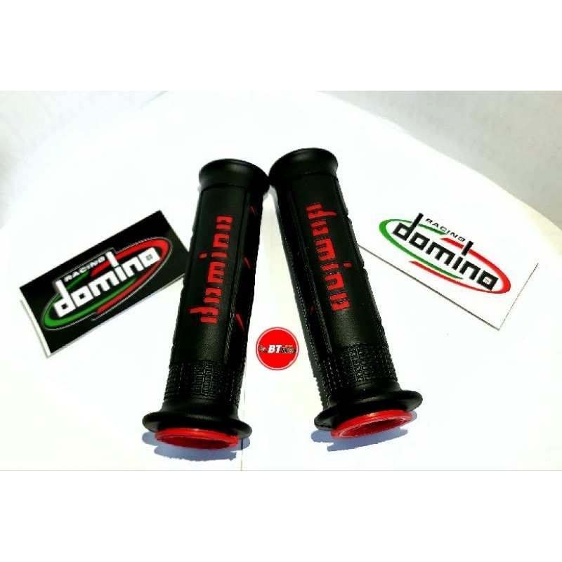ปลอกมือ Domino แท้อิตาลี A250 สี ดำ-แดง