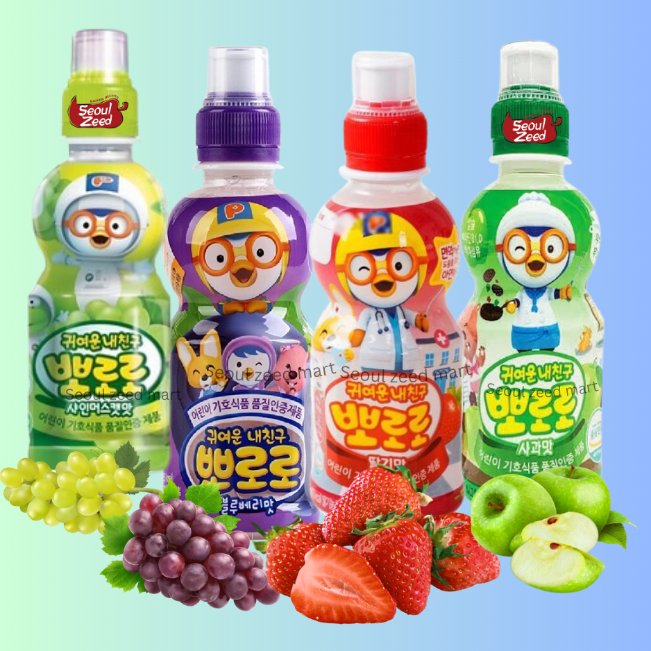 Paldo Pororo Drink พัลโด โพโรโระ น้ำผลไม้เกาหลี