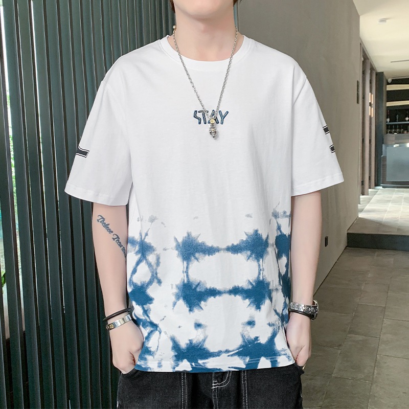 SUNDAY2020 เพร้อมส่ง🛍️เสื้อแขนสั้นผู้ชาย ลายมัดย้อม เท่ห์เก๋ไม่ซ้ำใคร ผ้าไม่หนาใส่สบายไม่ร้อนเลยแม่ มาตำด่วนน🚚