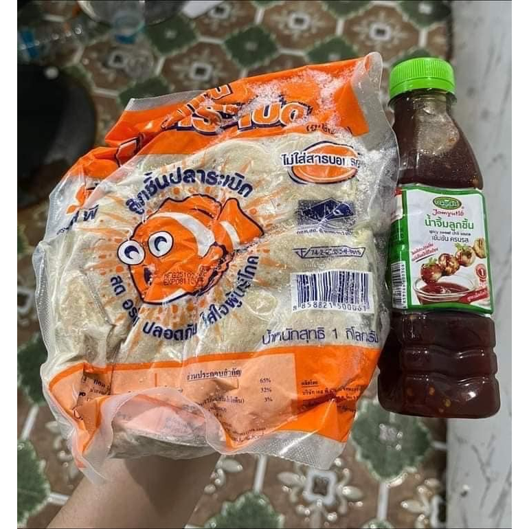 ลูกชิ้นปลาระเบิดแท้ +น้ำจิ้ม  ฮาล้าล แท้ๆต้องที่นี่อร่อยมากๆ ขายดี