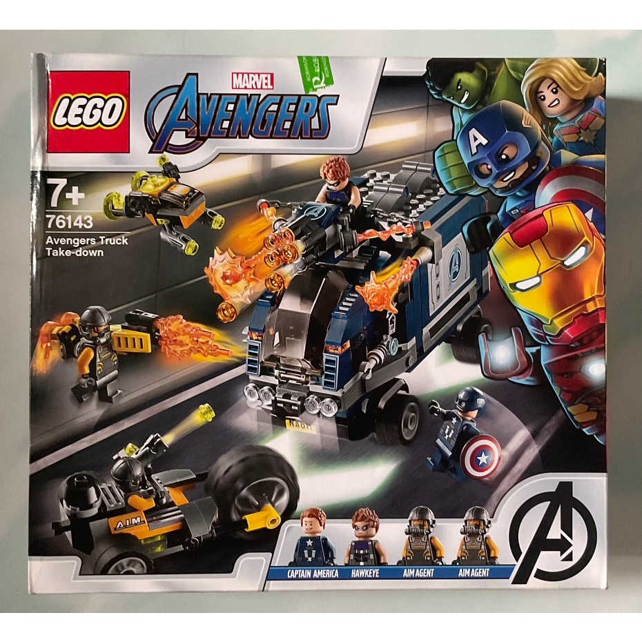 76143 Lego Super Heroes Avengers Truck Take-down