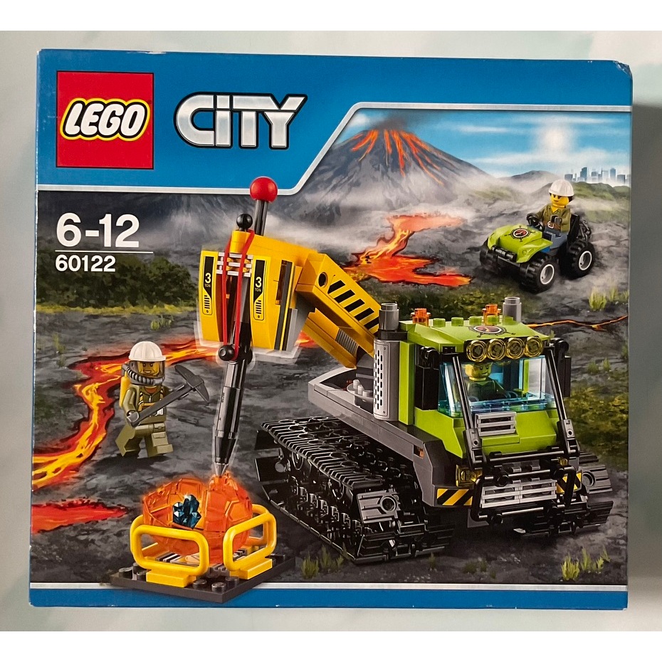 60122 Lego City Volcano Crawler