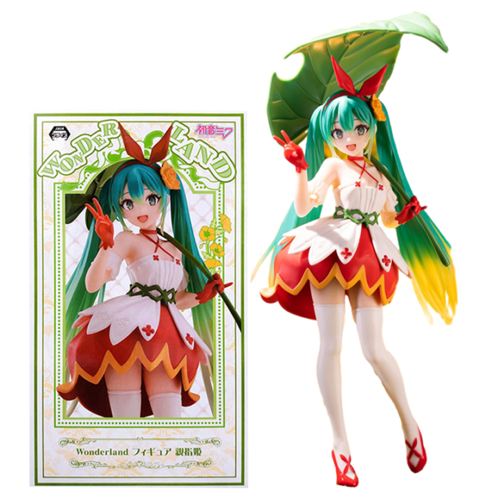 ของแท้100% Hatsune Miku Wonderland Figure - Thumbelina ver.