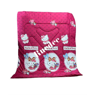 ผ้าห่มนวม ขนาด 5ฟุต,6ฟุต เกรดพรีเมียม สีไม่ตก ใยไม่กอง ผ้า cotton แท้ พร้อมส่ง