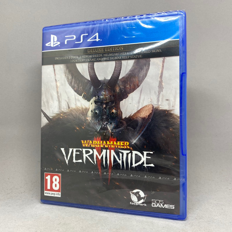 (New)(มือ1) Warhammer: Vermintide 2: Deluxe Edition Brand (PS4) | PlayStation 4 | Zone 2 EU | Englis
