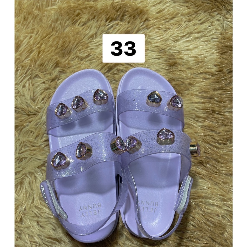 JELLY BUNNY รองเท้าแตะผู้หญิง Size 36 สีม่วง