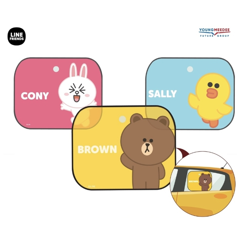 LINE FRIENDS ม่านบังแดด