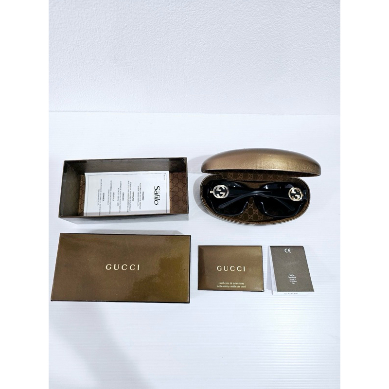 แว่นตากันแดด Gucci ของแท้ มือสอง สภาพดี