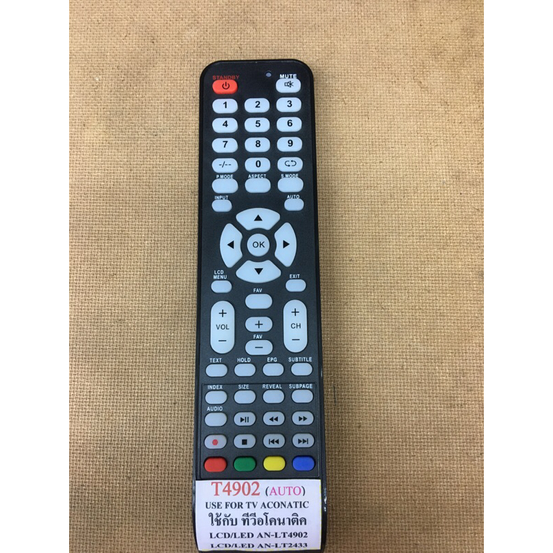 Remote tv Acconatic T-4902 lcd/led
