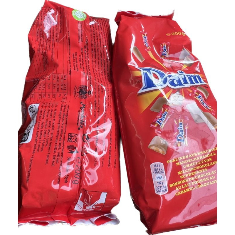 Daim ขนมคาราเมลเคลือบช็อกแล็ต