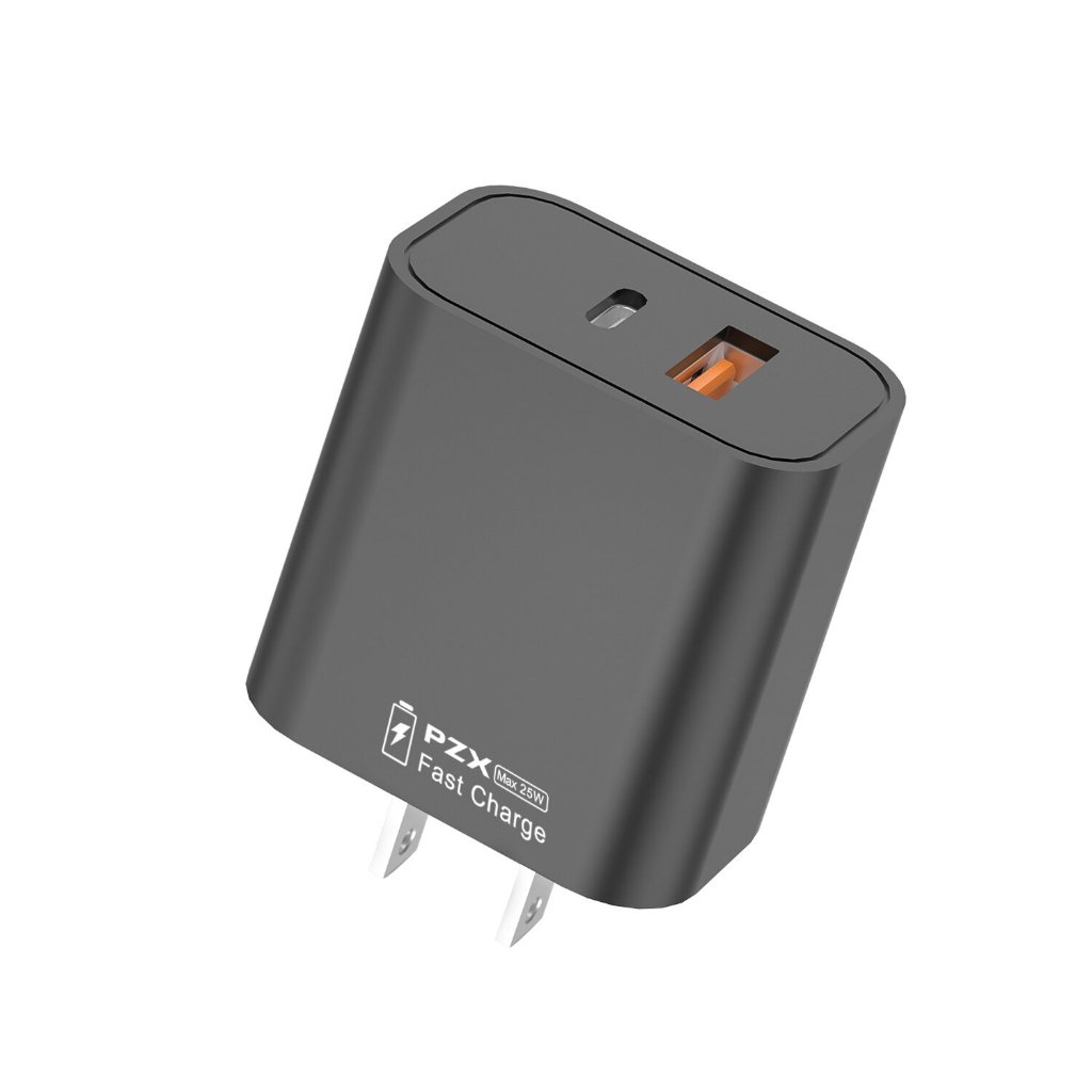 หัวชาร์จ P62 USB+Type-C หัวชาร์จเร็ว 25W SUPER FAST CHARGING PZX.