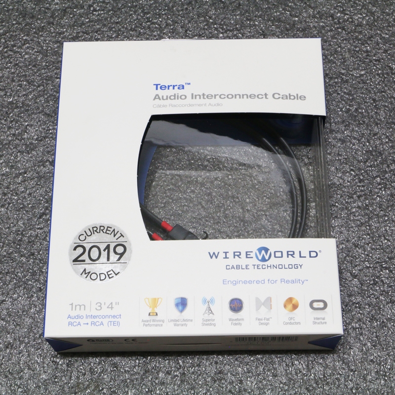 WireWorld Terra Interconnect RCA Cable 1meter Pair สินค้าแท้ศูนย์ / ร้าน All Cable