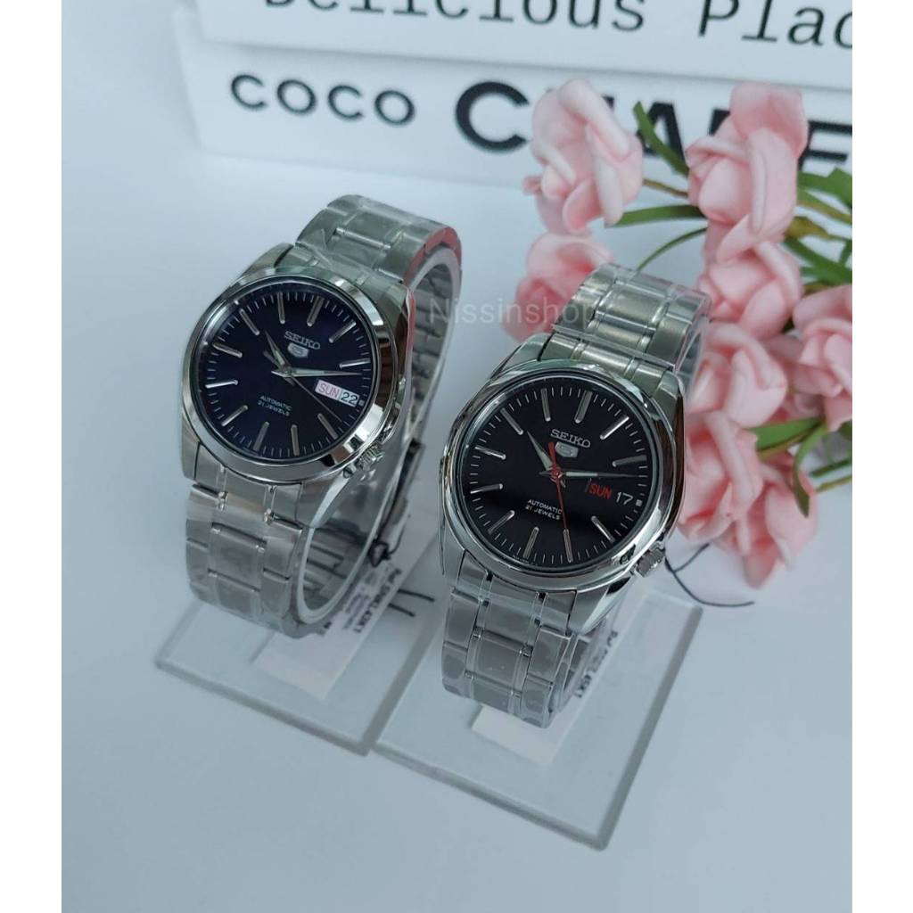 SEIKO 5 Automatic รุ่น SNKL45K1 ,SNLK41K1 และ SNKL43K1  นาฬิกาข้อมือ -ของแท้ 100% รับประกันศูนย์ไทย