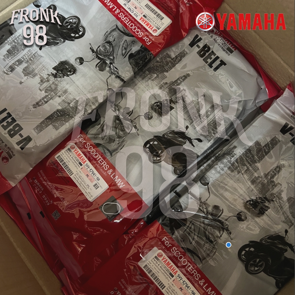 สายพานแท้ YAMAHA - Motorcycle Belt สายพานขับเคลื่อน "YAMAHA" : MIO ,Nouvo ,Fiore ,Grand Firano ,NMAX ,XMAX ,Fino, Aerox