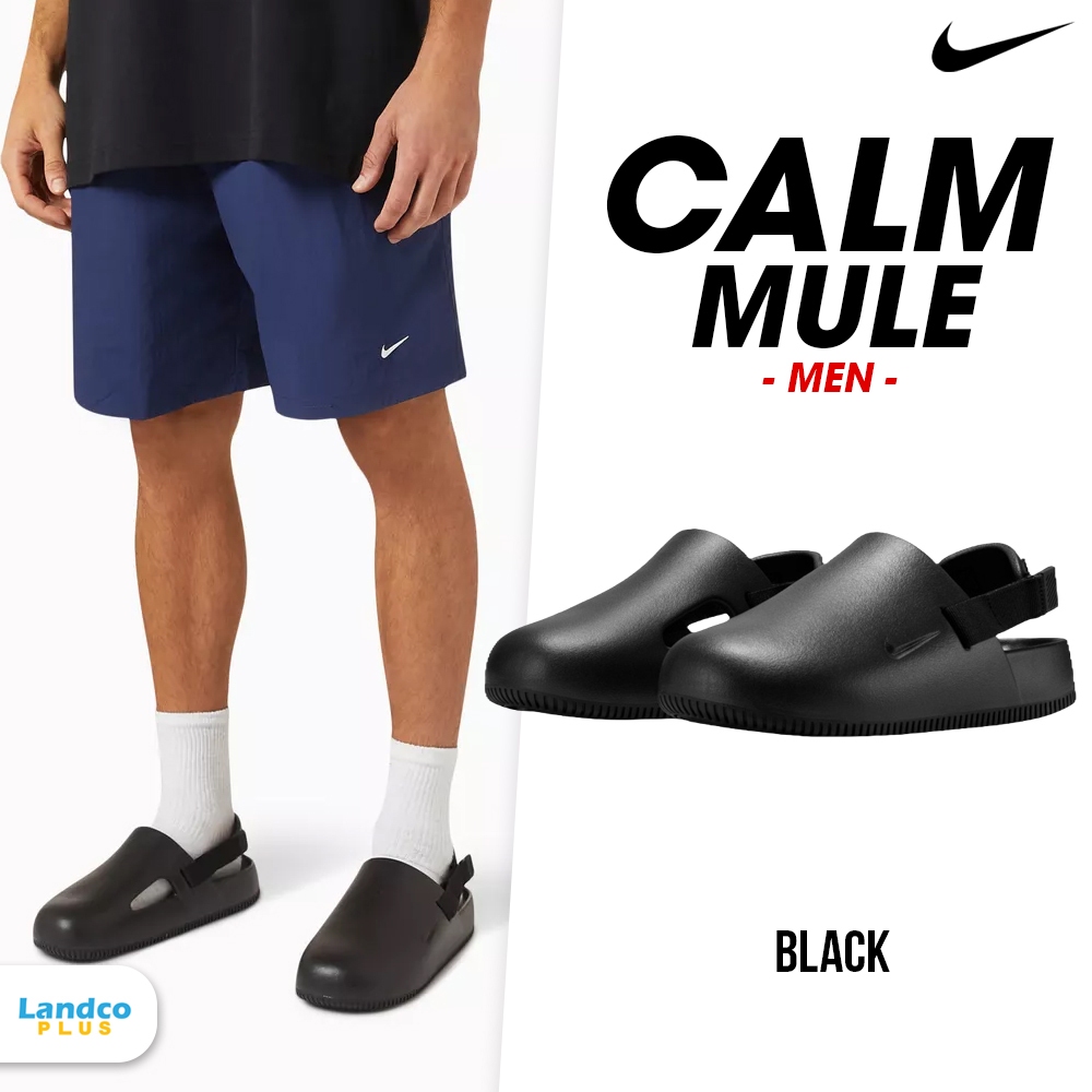 Nike ไนกี้ รองเท้าแตะ รองเท้าแตะแบบสวม M Calm Mule Clog FD5131-001 (2400)