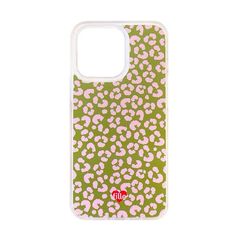Fille forever  -flower iphone case pink & green- iphone 13 มือ 1 💯