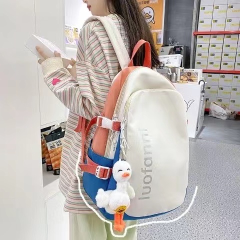 กระเป๋าสะพายหลัง รุ่นYT112 ความจุสูง สําหรับผู้หญิง นักเรียน กระเป๋าสะพายคู่