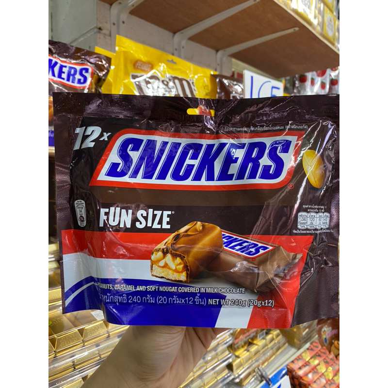 snickers ช็อกโกแลตสนีคเกอ ถั่วช็อกโกแลต