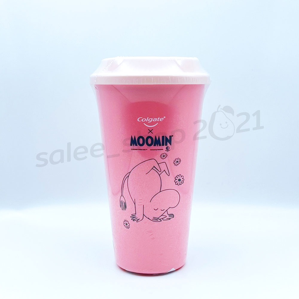 แก้วน้ำสีพาสเทล Colgate x Mumin