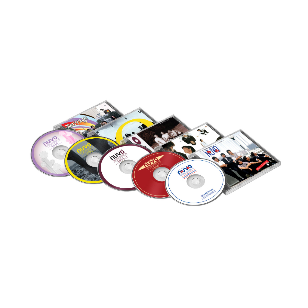 CD Nuvo นูโว 5ชุด ***ปกแผ่นสวยสภาพดีมาก ไม่เคยใช้งาน