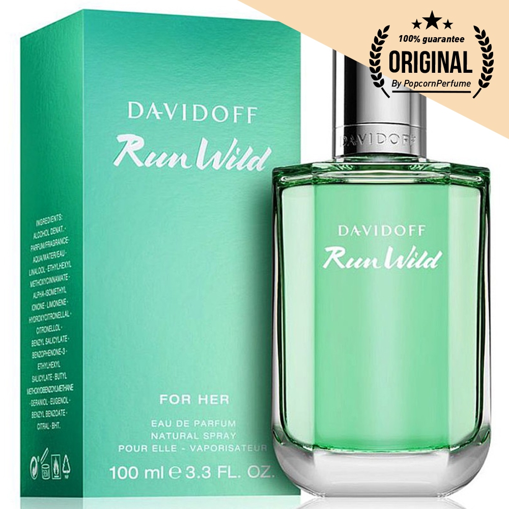 Davidoff Run Wild for Her EDP 100 ml.