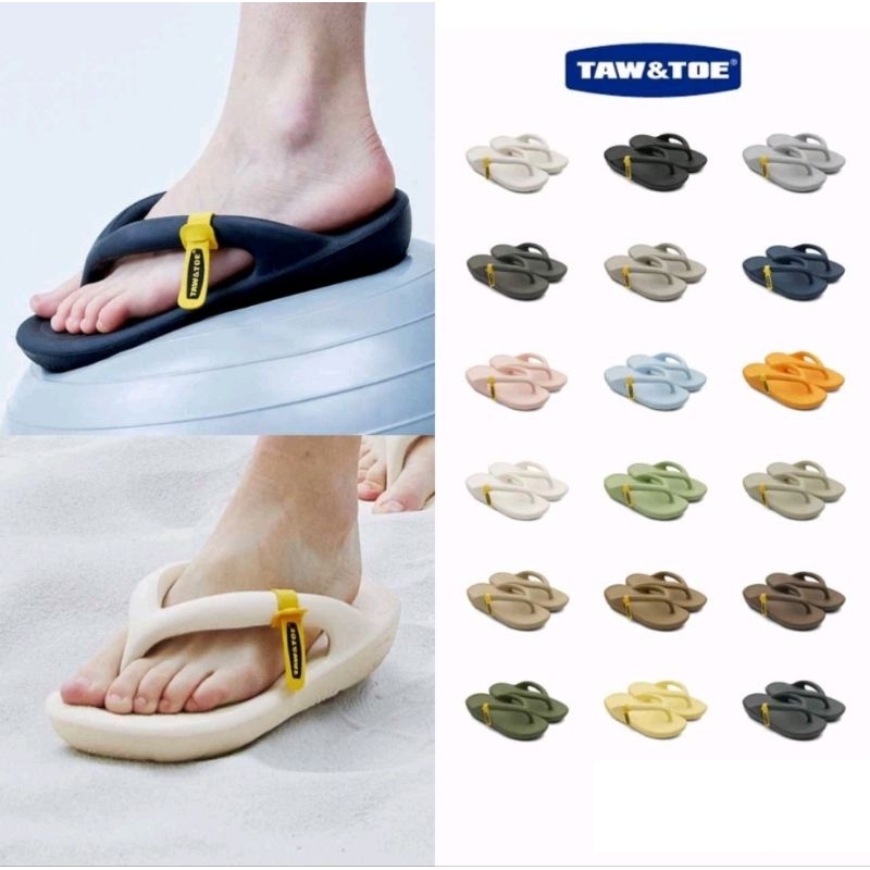 TAW&TOE FLIPFLOP ZEROVITY 🩴 รองเท้าแตะเพื่อสุขภาพ ของแท้เกาหลี หิ้วเอง