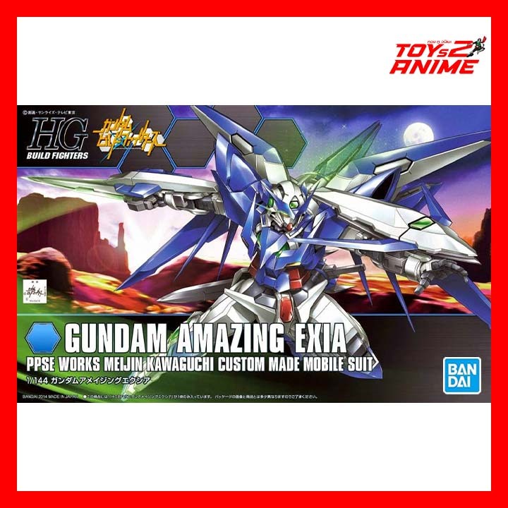 HGBF 1/144 Gundam Amazing Exia Bandai