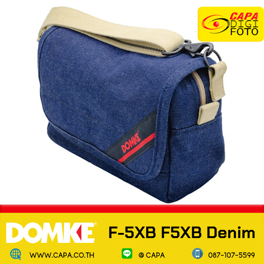 Domke F-5XB F5XB Denim กระเป๋ากล้องสียีนส์