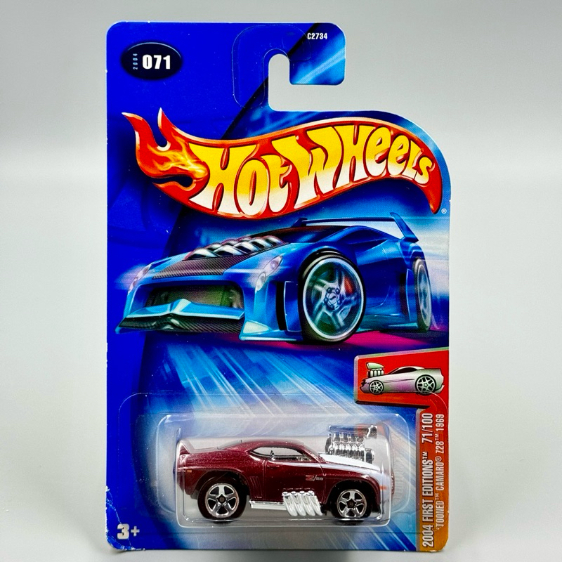 Hotwheels | Camaro Z28 1969 Frist Edition Tooned สเกล 1:64