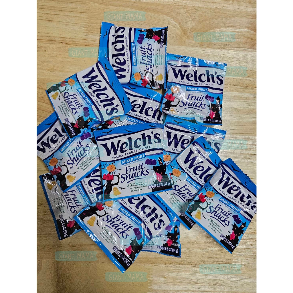 Welch’s Fruit Snacks Mixed fruit (กำลังดังใน Tiktok) เยลลี่ผลไม้ รสผลไม้รวม ของแท้ นำเข้าจากอเมริกา