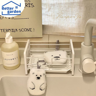 🏷️[Home] ตะแกรงวางฟองน้ำ ที่วางฟองน้ำ ของแต่งบ้านมินิมอล สบู…