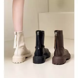 รองเท้าบูทบุขน winter boots พร้อมส่ง 36-42