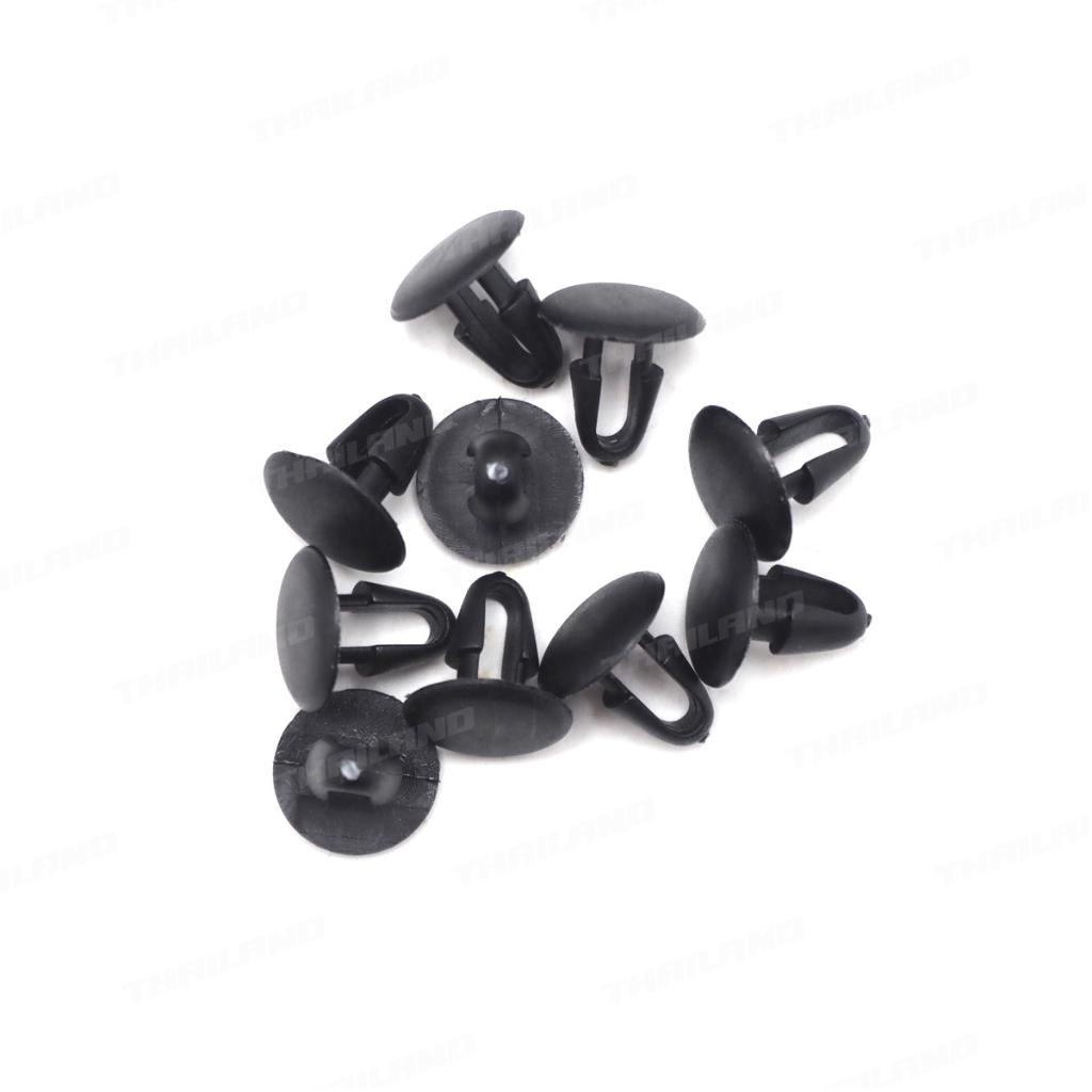 กิ๊บยางรีดน้ำฝากระโปรงหน้า สีดำ Toyota AE100 AE90 EE90 Mighty-X LN85 Hilux Tiger LN90 LN106 LN147 LN