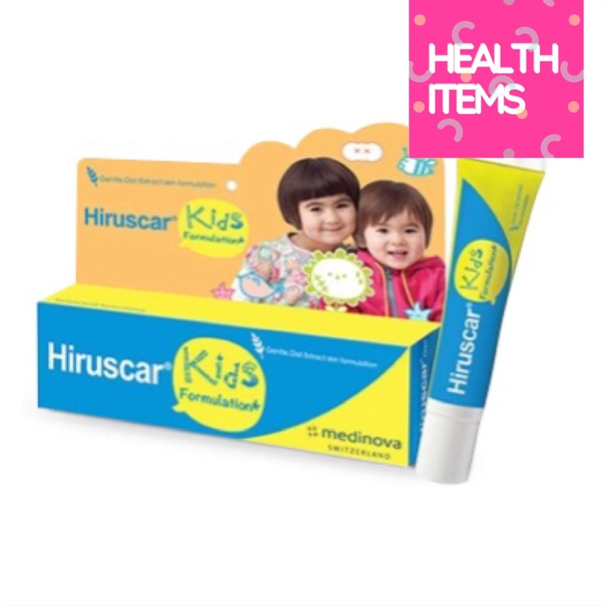 ((สำหรับเด็ก)) Hiruscar Kids เจลลดลอยแผลเป็นสำหรับเด็ก ขนาด 10 กรัม