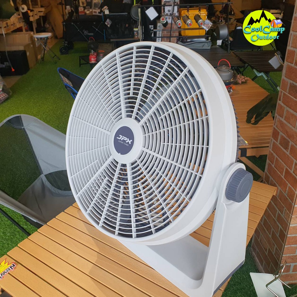 พัดลม JPX  Super Terbo 20 ” นิ้ว  รุ่นใหม่ Camping สายไฟยาว 4 เมตร ปรับองศาได้ สินค้ามีประกัน 3 ปี ราคา ถูกที่สุด ดีลบีเคเค แกลเลอรีภาพที่ 7