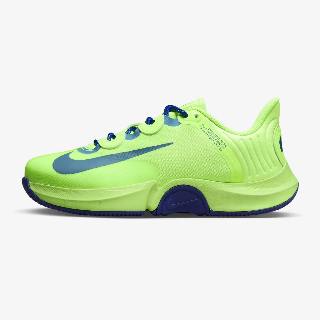 Nike รองเท้าเทนนิสผู้หญิง Zoom GP Turbo HC Naomi Osaka | Lime Blast/Indigo Force/Noise Aqua ( DZ1725