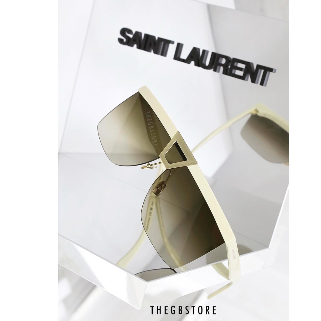 แว่นกันแดด RUNWAY ___ SAINT LAURENT "PALACE" SL 537  / ตัวแทนจำหน่าย YSL / SAINT LAURENT EYEWAER เป็
