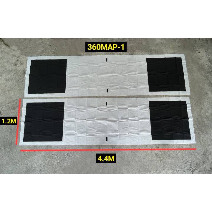 แผ่นผ้าปูสำเร็จ ยี่ห้อ Carwales / NOLOGO สำหรับตั้งค่ากล้องรอบคัน 360 องศา 1 ชุด มี 2 ผืน - รูปที่ 5