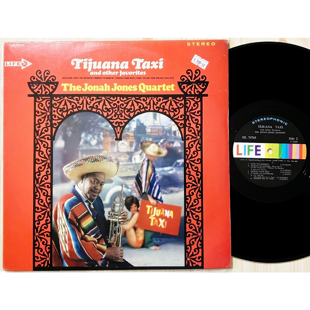 639. เพลงสากล - แผ่นเสียง 12 นิ้ว - LP Vinyl Record | The Jonah Jones Quartet – Tijuana Taxi