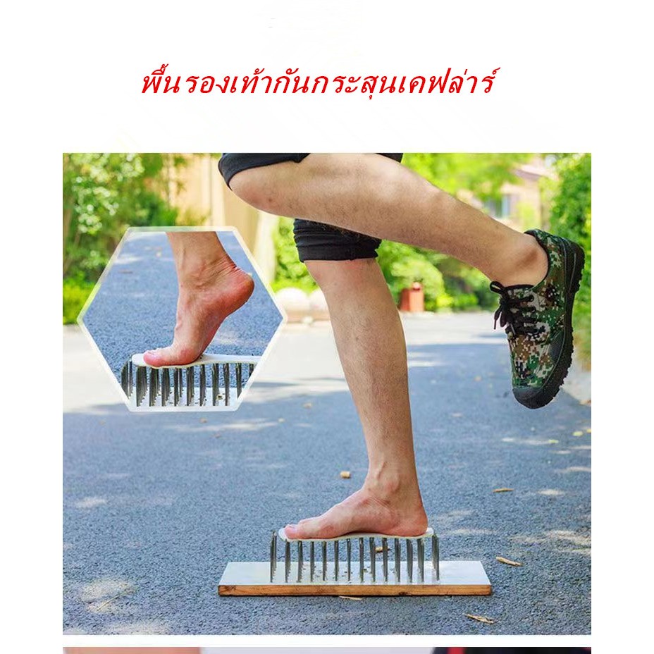 พื้นรองเท้ากันกระสุนเคฟล่าร์