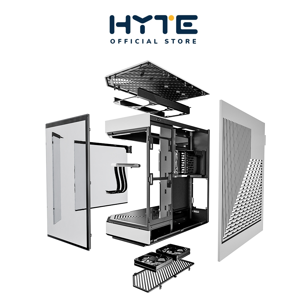 HYTE Y60 WHITE/BLACK (Computer case / เคสคอมพิวเตอร์)
