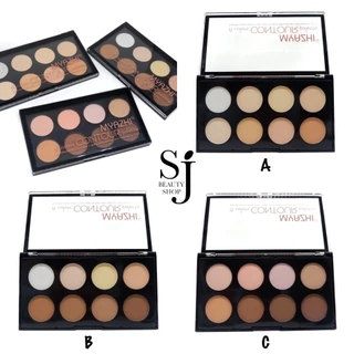 MYAZHI 8Colors Contour Palette พาเลทคอนทัวร์และไฮไลท์ 8สี