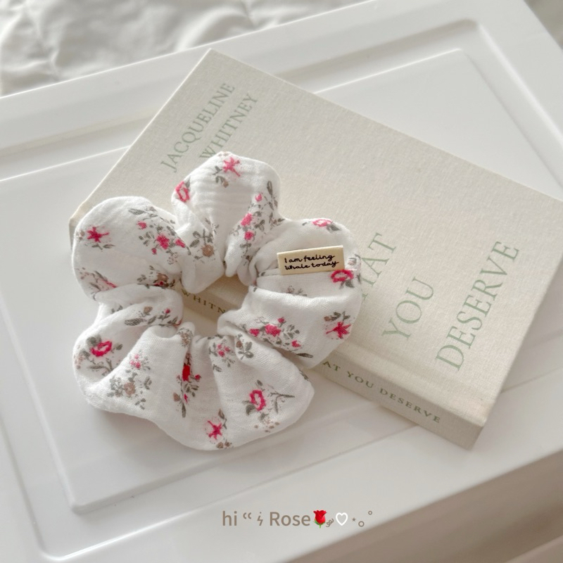 Rose‘🌹ยางรัดผม handmade l by Whale52hz