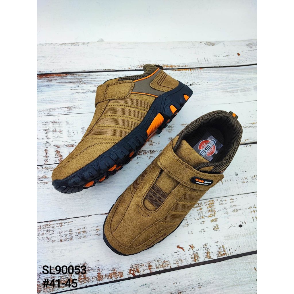 SL90053รองเท้าผ้าใบผู้ชายแบบเทปไซส์41-45มี4สี