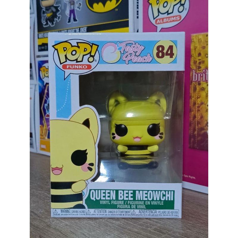 Funko Pop! : Tasty Peach - Queen Bee Meowchi [ กล่องสินค้า - 9/10 ]