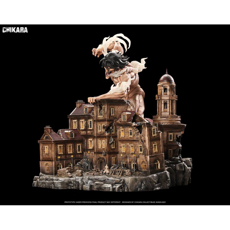 Attack on Titan - Titan Eren Jaeger Resin Statue - CHIKARA Studios Collectibles