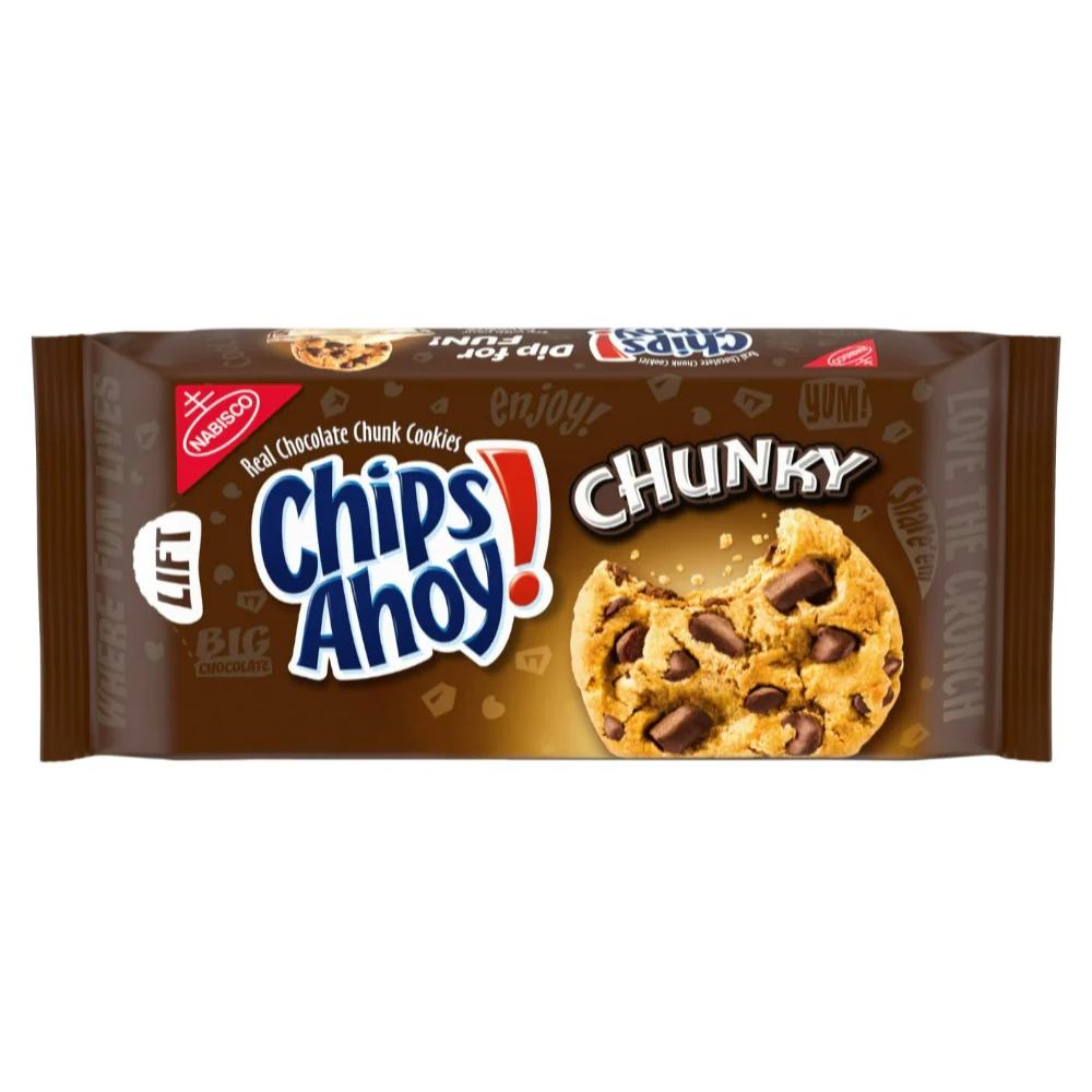 Chips Ahoy Chunky Cookies Nabisco Chips Ahoy! Real Chocolate Chunk Cookies คุกกี้รสดั้งเดิม คุกกี้ ข