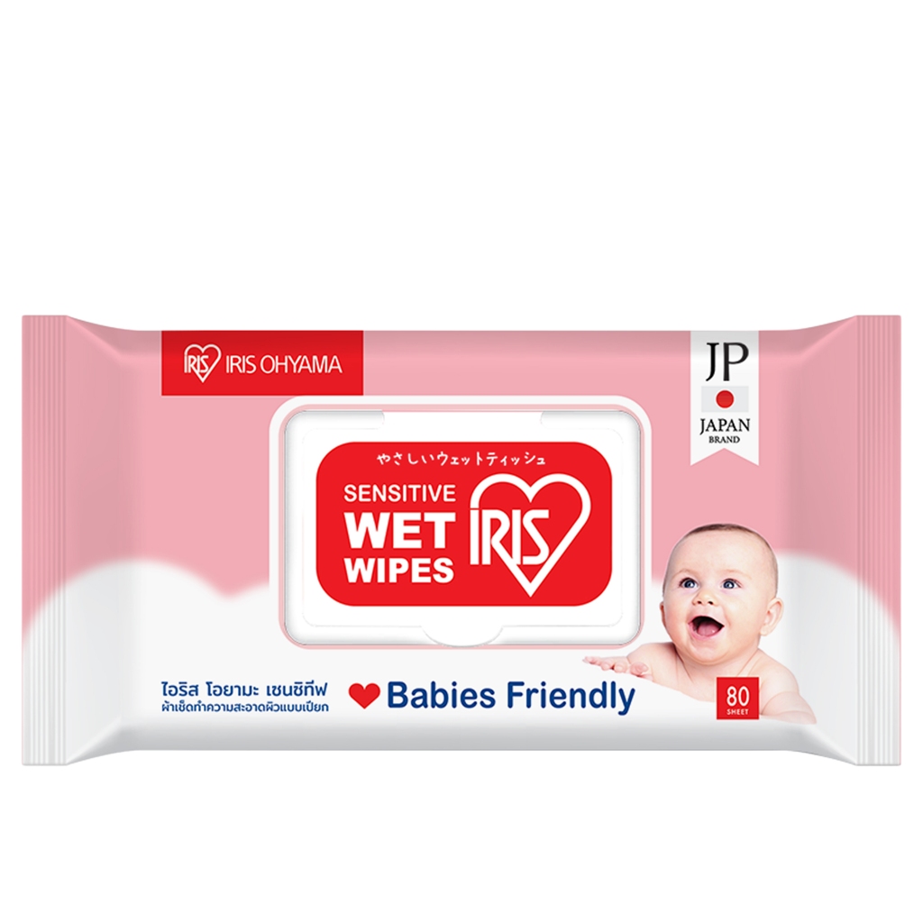 IRIS OHYAMA -WETWIPS TWT-80 (5 g.) ไอริส โอยามะ  ทิชชู่เปียก ไอริสโอยามะ สูตร 80 ชิ้น